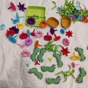 Flower Garden Building Toy Set